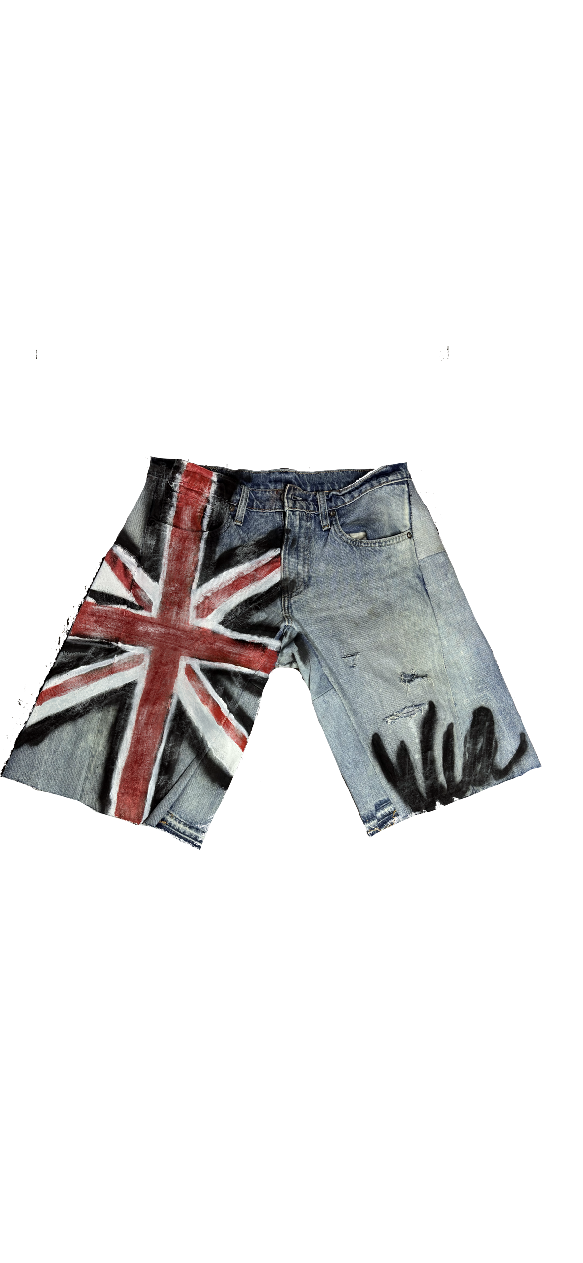 uk destroyed denim